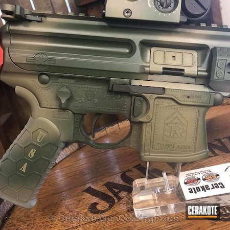 Powder Coating: Laser Engrave,Graphite Black H-146,Sig Sauer,Flying Tiger,Forest Green H-248,Stormtrooper White H-297,Shark Mouth,Tactical Rifle,Sig MPX,TROY® COYOTE TAN H-268