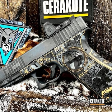 Cerakoted Custom Glock 17 Build