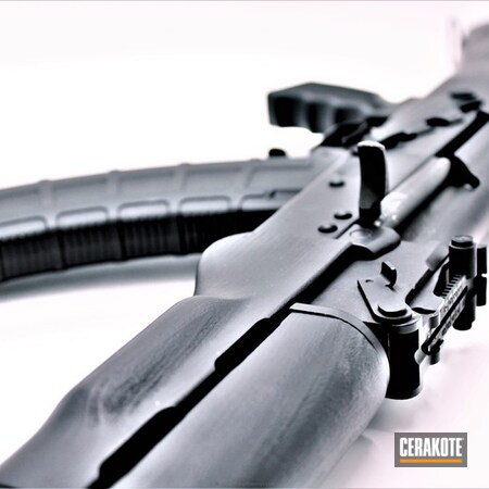 Powder Coating: Graphite Black H-146,AK-47,AK Rifle