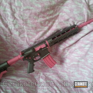 Cerakoted H-152 Stainless With H-141 Prison Pink