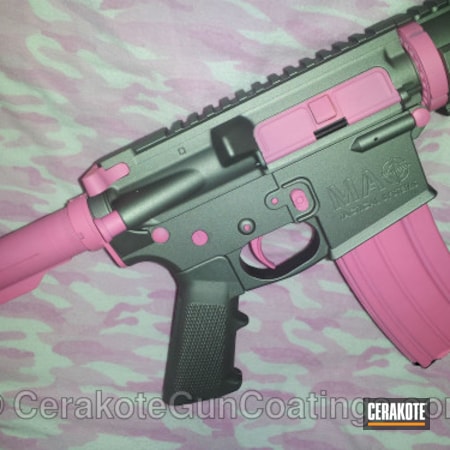 Powder Coating: Ladies,MAG Tactical Systems,Tactical Rifle,Stainless H-152,Prison Pink H-141