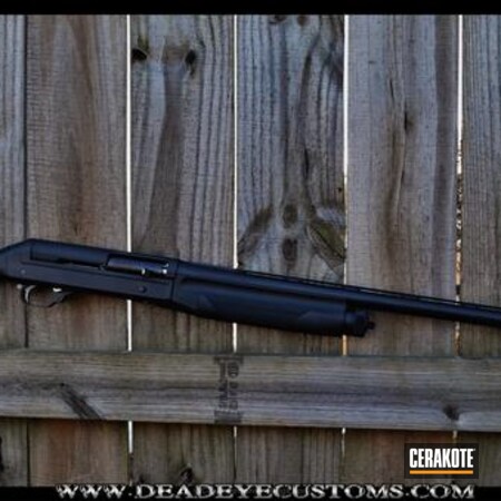 Powder Coating: Graphite Black H-146,Shotgun,Solid Tone
