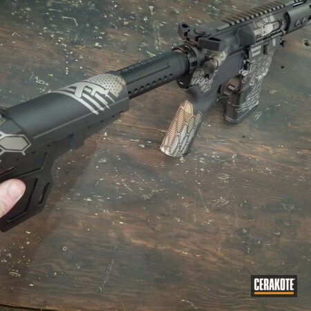 Powder Coating: Graphite Black H-146,AR Pistol,Anderson Mfg.,Tactical Rifle,.300 Blackout,Burnt Bronze H-148,Titanium H-170,Kryptek