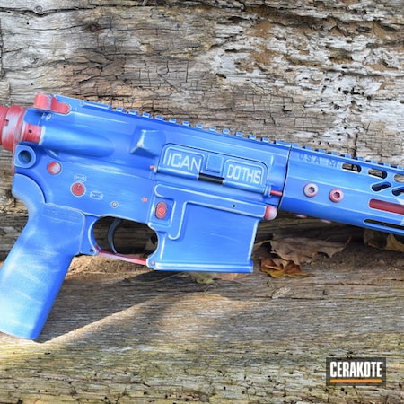 Powder Coating: NRA Blue H-171,Sig Sauer,BATTLESHIP GREY H-213,Tactical Rifle,FIREHOUSE RED H-216,Marvel Comic,Captain America,Matching Tumbler Cup