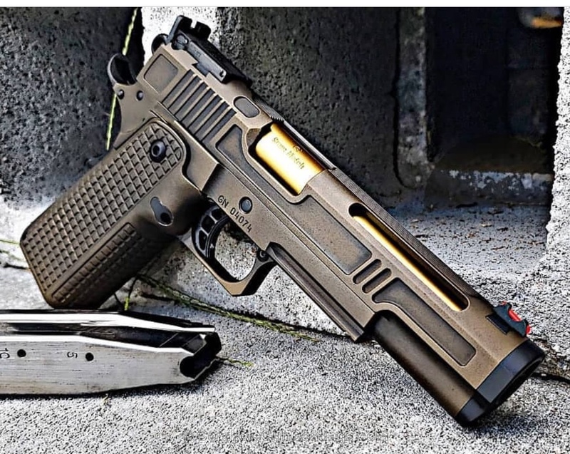 H122 Color H-122 Gold and H-146 Graphite Black by BOYD LEMONS | Cerakote