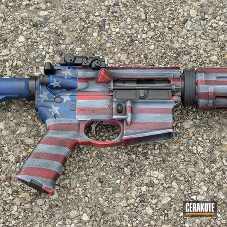 Powder Coating: Smith & Wesson,Graphite Black H-146,NRA Blue H-171,Stormtrooper White H-297,Tactical Rifle,American Flag,FIREHOUSE RED H-216,Distressed American Flag