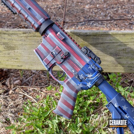Powder Coating: Graphite Black H-146,Smith & Wesson,NRA Blue H-171,Stormtrooper White H-297,Tactical Rifle,American Flag,FIREHOUSE RED H-216,Distressed American Flag