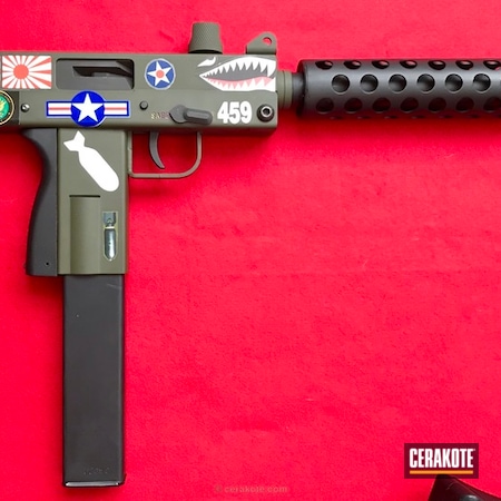 Powder Coating: Forest Green H-248,SMG,MAC 10