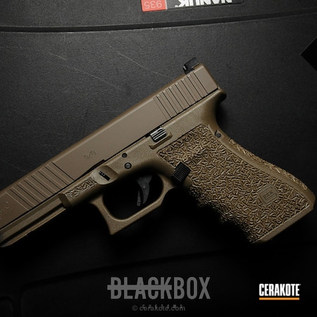 Powder Coating: Graphite Black H-146,Glock,Pistol,GLOCK® FDE H-261