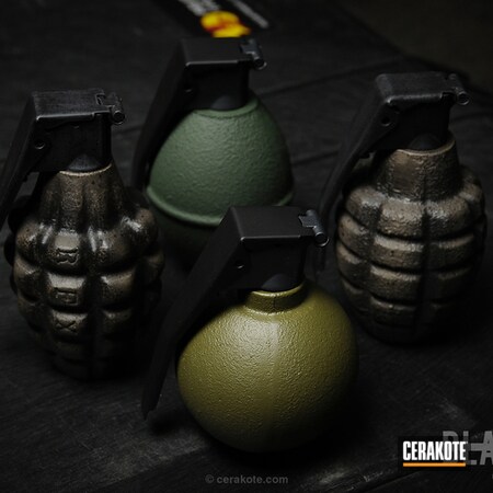 Powder Coating: Frag Grenade,Graphite Black H-146,Highland Green H-200,Noveske Bazooka Green H-189,More Than Guns,MAGPUL® FLAT DARK EARTH H-267