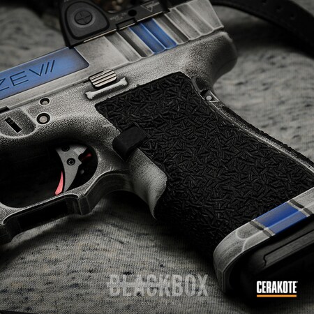 Powder Coating: Graphite Black H-146,Glock,NRA Blue H-171,Stormtrooper White H-297,Stippled,Zev Glock