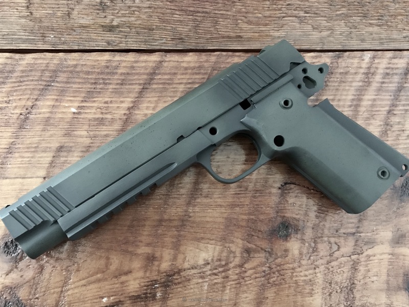 H-146 Graphite Black and H-264 Mil Spec Green by Web User | Cerakote