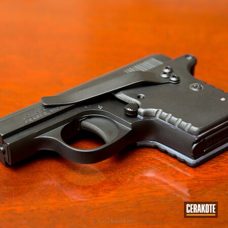 Powder Coating: Graphite Black H-146,Pistol,Custom Alloy Arips,Baby Browning,BAUER