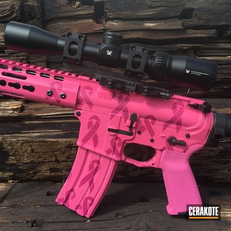 Powder Coating: SIG™ PINK H-224,Pink Ribbon,Del-Ton,Tactical Rifle,Breast Cancer Awareness,Prison Pink H-141