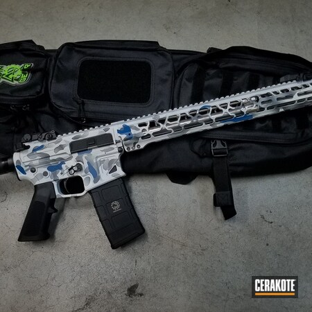 Powder Coating: Snow White H-136,NRA Blue H-171,MultiCam,Tactical Rifle