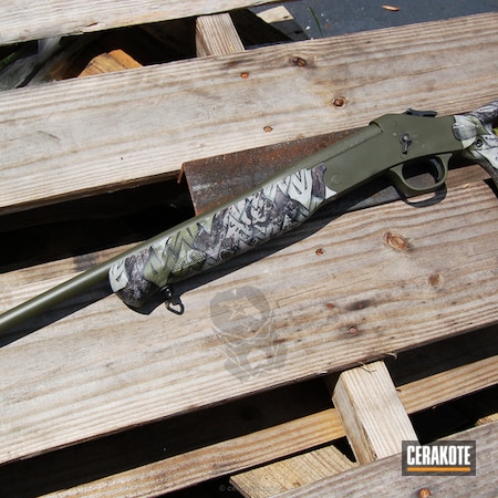 Powder Coating: Shotgun,Forest Green H-248,Rossi USA,.410