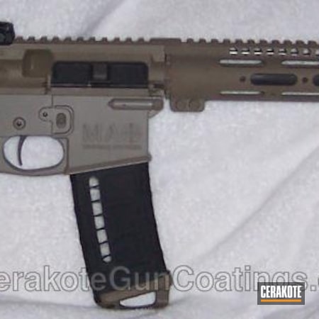 Powder Coating: Graphite Black H-146,MAG Tactical Systems,Tactical Rifle,Coyote Tan H-235