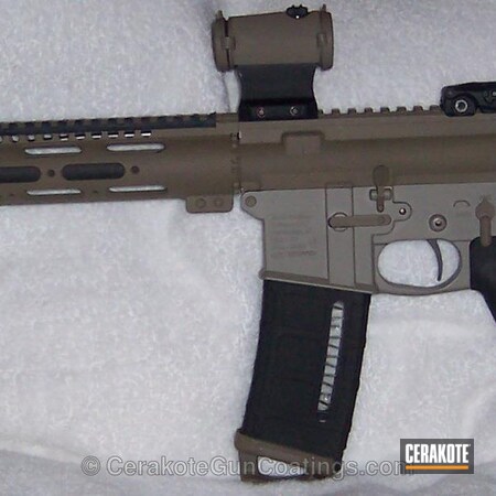 Powder Coating: Graphite Black H-146,MAG Tactical Systems,Tactical Rifle,Coyote Tan H-235