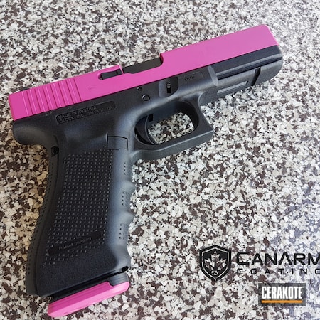 Powder Coating: Canada,Glock,Pink,Handguns,SIG™ PINK H-224,Pistol,Glock 17,Women's Gun