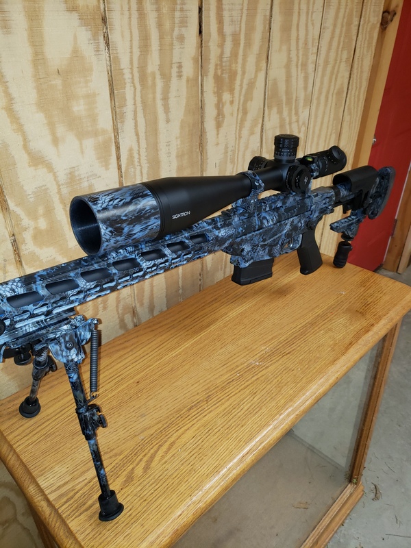 Custom Bolt Action Rifle by JOHN NEWBERRY | Cerakote
