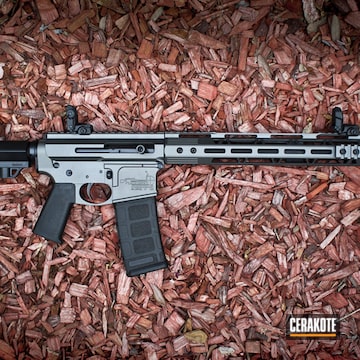 Cerakoted Custom Mixed Tactical Rifle Coating