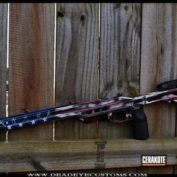 Cerakoted Mpa Chassis In An American Flag Finish