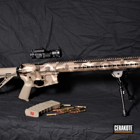 Powder Coating: Hidden White H-242,DESERT SAND H-199,Tactical Rifle,AR-15,Splinter Camo,Coyote Tan H-235