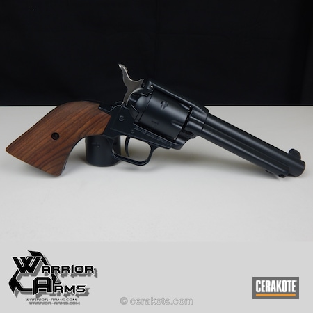 Powder Coating: Black,Warrior Arms,Gloss Black H-109,Refinished,Revolver