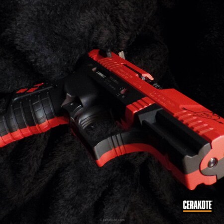 Powder Coating: Harley Quinn,Graphite Black H-146,Two Tone,Pistol,Walther,USMC Red H-167,DC Comics