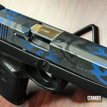 Powder Coating: Graphite Black H-146,Smith & Wesson,NRA Blue H-171,Pistol,MultiCam,Camo,Gun Metal Grey H-219,Custom Camo