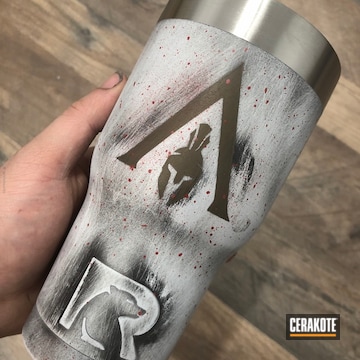 Cerakoted Video Game Themed Rtic Tumbler