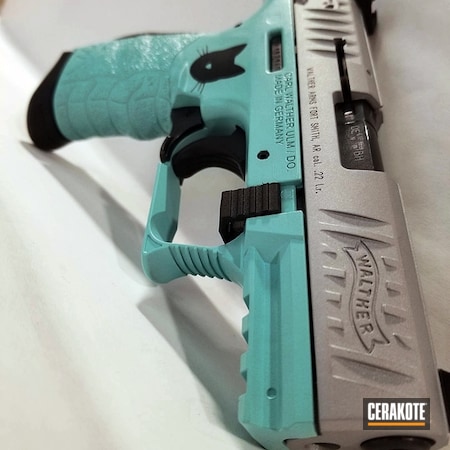 Powder Coating: Graphite Black H-146,22lr,Crushed Silver H-255,Pistol,Walther,Robin's Egg Blue H-175,Hello Kitty,Walther P22