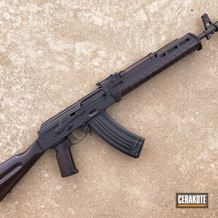 Powder Coating: Graphite Black H-146,AK-47,Plum,Custom Mix,AK Rifle