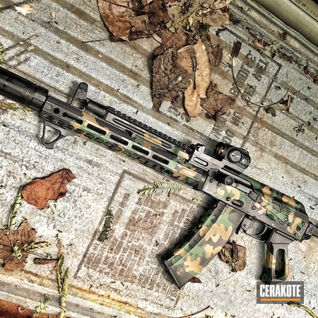 Powder Coating: Graphite Black H-146,AK-47,MultiCam,Custom Mix,Custom Camo,AK Rifle