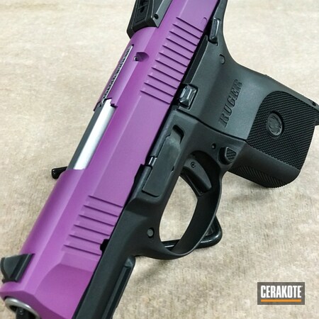Powder Coating: Two Tone,Wild Purple H-197,Pistol,Ruger