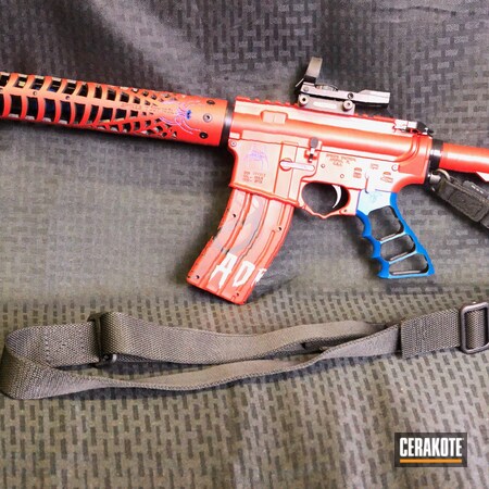 Powder Coating: Graphite Black H-146,Two Tone,Spike's Tactical,USMC Red H-167,Sky Blue H-169