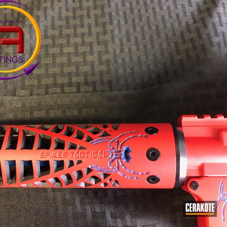 Powder Coating: Graphite Black H-146,Two Tone,Spike's Tactical,USMC Red H-167,Sky Blue H-169