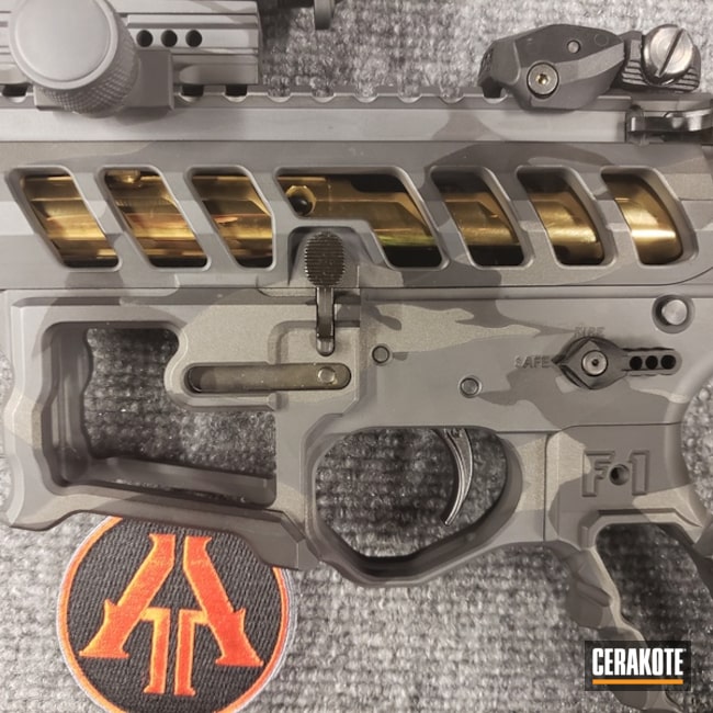 Cerakoted F1 Firearms Camo Finish