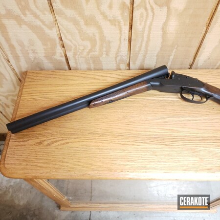 Powder Coating: Graphite Black H-146,Shotgun,Restoration