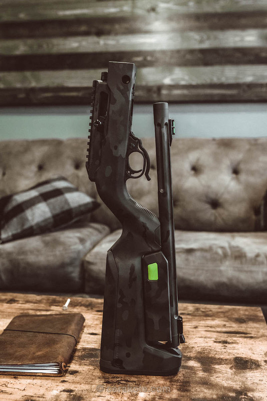 Custom Coated 22lr Rifle by DAVID | Cerakote
