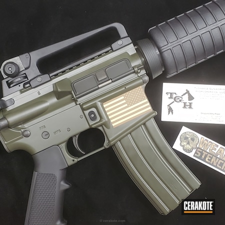 Powder Coating: Copper Brown H-149,MIL SPEC GREEN  H-264,Tactical Rifle,AR-15,BENELLI® SAND H-143