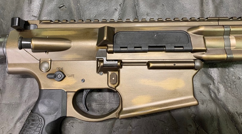 Daniel Defense Color Battle Worn Daniel Defense MSR by WEB USER | Cerakote