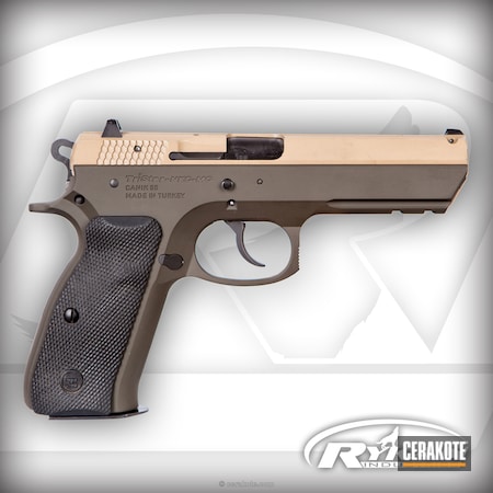 Powder Coating: Handguns,Pistol Frame,Sniper Green H-229