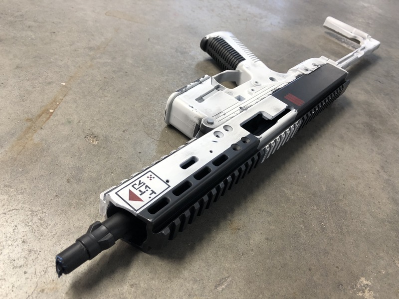 First Order Theme Rifle by MICHAEL SIGOUIN | Cerakote