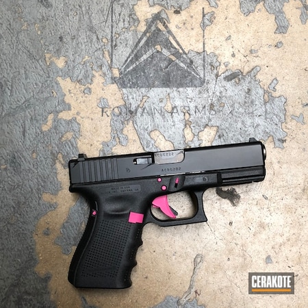 Powder Coating: Glock,Handguns,SIG™ PINK H-224,Pistol,Armor Black H-190,MATTE CERAMIC CLEAR MC-161