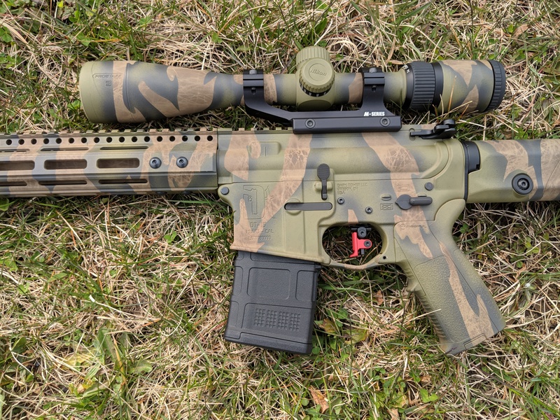 Freehand Tiger Stripe Camo by WEB USER | Cerakote