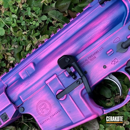 Powder Coating: Distressed,NRA Blue H-171,SIG™ PINK H-224,Radical Firearms,Tactical Rifle,Sea Blue H-172,Prison Pink H-141