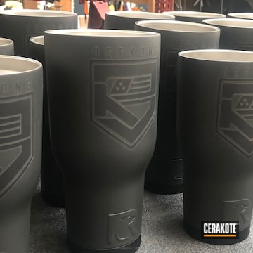 Cerakoted Custom Defkon3 Rtic Cups