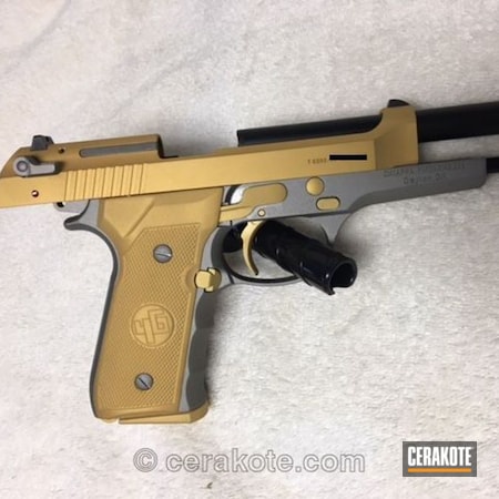 Powder Coating: Graphite Black H-146,U.S.,Chiappa,Pistol,Not Beretta,Gold H-122,Titanium H-170