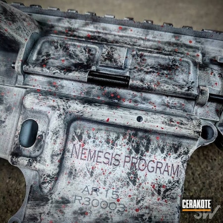 Powder Coating: Graphite Black H-146,Distressed,Snow White H-136,Grudge,Post Apocalyptic,Tactical Rifle,FIREHOUSE RED H-216,Battleworn,Resident Evil